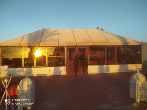 Desert glamping experience