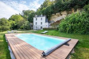 Maisons de vacances Les Roches, charmante troglodyte a Amboise : photos des chambres