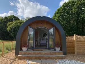 Luxury Dog Friendly Pods with private Hot Tubs - Pyworthy