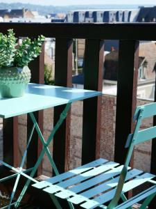 Appartements L'Exclusif de Deauville - Ultra Centre, Balcon & Luxe Moderne : photos des chambres