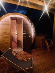 Sworna łąka z zewnętrznym SPA- sauna, jacuzzi, balia