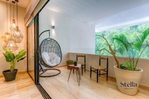 Private Jungle View Balcony Stay in Aldea Premium