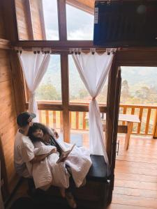 Glamping La Kumbre T con vista a las montañas