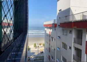 Apto Praia Grande em frente ao mar