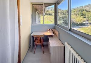 Appartements Vue imprenable a 360 au pied des 3 Vallees : photos des chambres