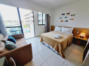 Flat em Muro Alto - Porto de Galinhas - MAKIA C101 - By Anfitrião Legal