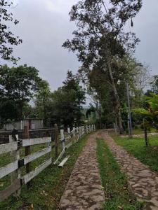 Casa de campo en la naturaleza