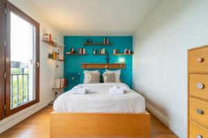 Appartements Blue Light - Appt pour 4p Paris : photos des chambres