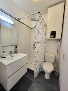 Appartements Studio cosy a 2 pas de la mer et du centre ville d-Houlgate ! : photos des chambres