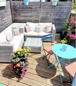 Appartements Coup de Coeur sur le Port de ST GOUSTAN, Tres Bel Appartement avec Terrasse : photos des chambres