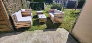 Maison de plein pied avec jardin privatif centre ville