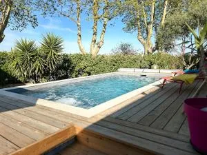 Maison avec piscine-climatisation-jardin - Canet d'Aude
