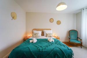 Plaine - vue montagne et garage à 700m du lac