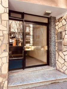 Studio de diseño con patio