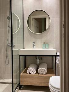 Studio de diseño con patio