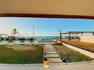 Pé na Areia, Piscina Borda Infinita, Vaga de Garagem, Portaria 24 hs