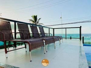 Pé na Areia, Piscina Borda Infinita, Vaga de Garagem, Portaria 24 hs