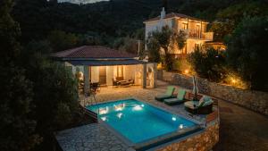 One Bedroom Villa with Private Pool room in Skiathos Island Villas
