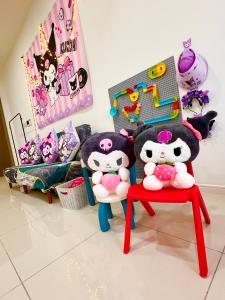 KUROMI Theme Suite for Families- 3min drive Legoland & EcoBotanic