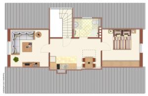 Moewennest, direkt am Alten Strom