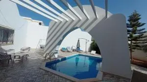 Villa standing avec piscine privée sans vis à vis et WiFi à Djerba - Fafou