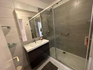 Appartements Grand T2 avec loggia et terrasse a proximite du port de Saint Mandrier et des plages : Appartement 1 Chambre