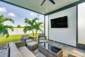 Furnished Lanai and Private Pool Cape Coral Home