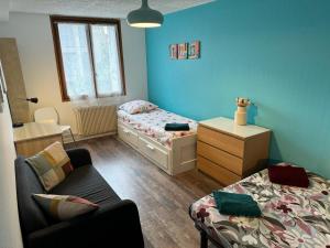 Appartements 09 CHIC & COSY GRAND APPART 4 PIECES 75m2 HYPERCENTRE WIFI SMART TV NETFLIX : photos des chambres