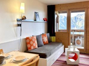 Agréable T2 avec vue panoramique, balcon, internet, casier à skis, 4 couchages - FR-1-634-102