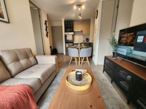 HOM I Nuevo y Moderno Depto 2D2B 3 PAX Santiago