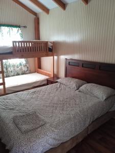 Departamento frente a la entrada de los ojos del caburgua