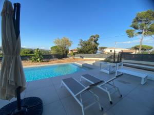 Plage de la Nartelle Maison vue mer