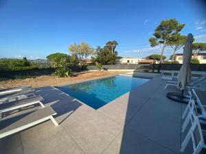Plage de la Nartelle Maison vue mer