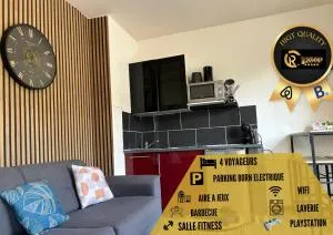 Reve Divin T2 en R/C parking-bagagerie-salle sport-barbecue - Ségus