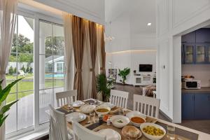 SaffronStays White Pearl - 3BR Vikramgad villa, pool, gazebo, pergola, BBQ & bonfire, near Pinjal, Sajan & Kohoj