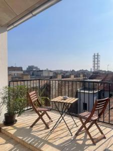 Stylish apartment, Top floor with private terrace