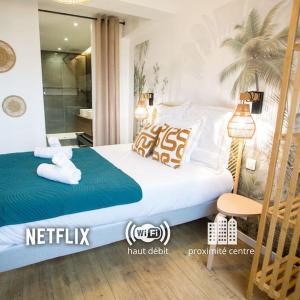 Appartements DK Lodges Netflix Wifi Proche centre ville : photos des chambres