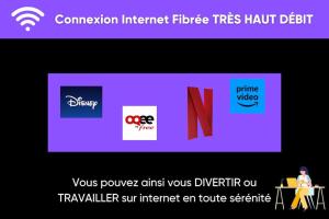 Appartements DK Lodges Netflix Wifi Proche centre ville : photos des chambres