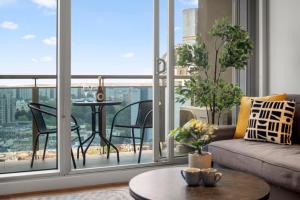 Serene Two Bedroom Apartment in Melbourne CBD with Free Parking