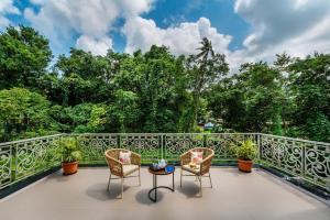 SaffronStays Magnolia - 3BHK Moira Goa Villa with Pool & Games Room