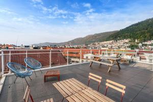 Flat in Bergen house with outstanding roof terrace