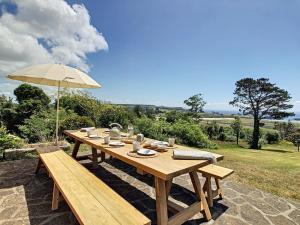 Maisons de vacances Villa Treberon - Vue mer exceptionnelle a Crozon : photos des chambres