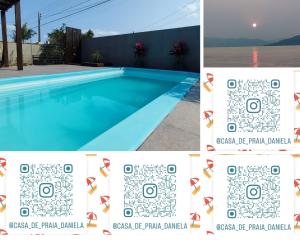 Casa de praia com piscina na praia da Daniela em Florianópolis