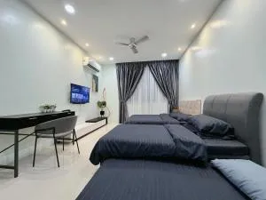 Kuching Cozy Comfort 01 - Riverine Diamond Kuching 4 Pax - Kampung Baru