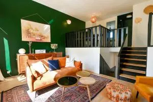 Elegant 2 bedroom triplex with parking Honfleur - Ablon