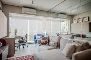Apartamento com serviços, na melhor região de SP