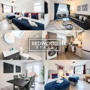 SPACIOUS 3 bed 2 bath House in Aldershot, FREE PARKING By REDWOOD STAYS - 艾什