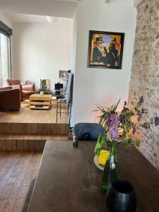 Maisons de vacances Charmant Cottage d-artistes : photos des chambres