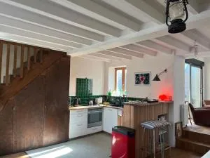 Charmant Cottage d'artistes - 布兰维尔苏米尔