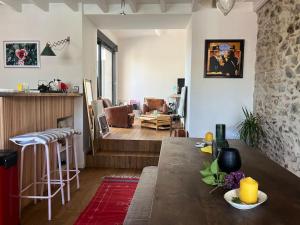 Maisons de vacances Charmant Cottage d-artistes : photos des chambres